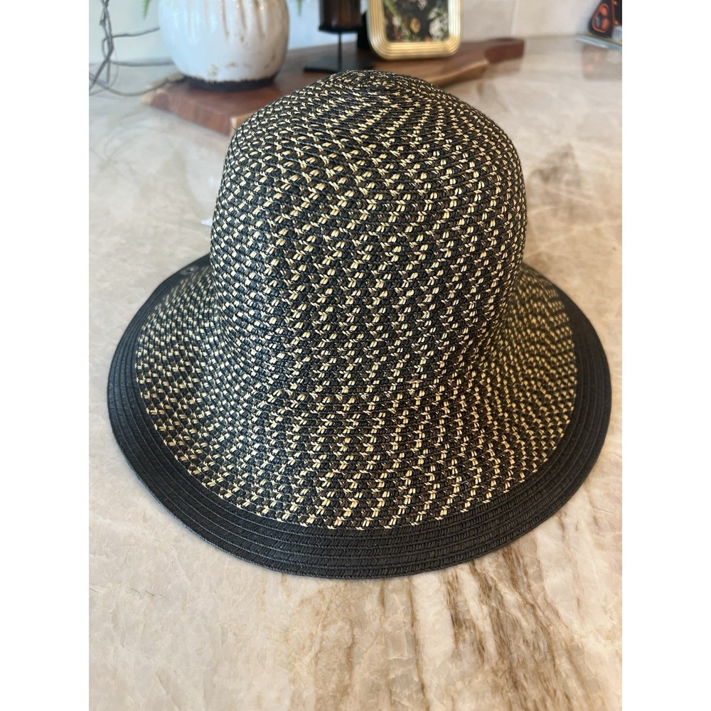 Peter Grimm Women's Two Tone Straw Hat NWT